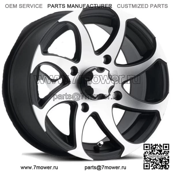 POLARIS RANGER XP1000 14-ДЮЙМОВЫЕ АЛЮМИНИЕВЫЕ КОЛЕСА ITP TWISTER для квадроциклов/UTV (КОМПЛЕКТ 4) POLL5 (Для: Polaris)