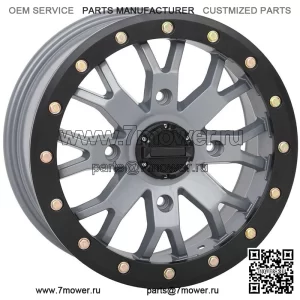 Система 3 SB-4 Beadlock Grey (6+1) Колеса UTV 15 дюймов Polaris RZR 1000 XP (4) (Для: Polaris)