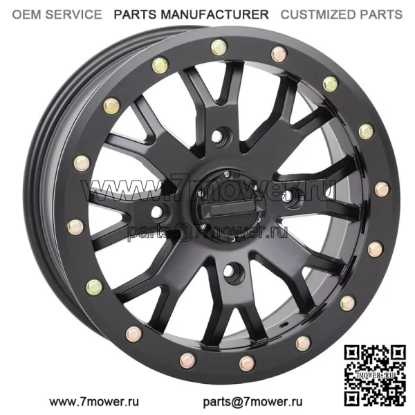 Система 3 SB-4 Beadlock, черные (4+3) Колеса UTV 15 дюймов Polaris RZR 1000 XP (4) (для: Polaris)