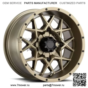 Колеса/диски ITP Hurricane UTV, бронзовые, 14 дюймов, Polaris RZR 1000 XP (4) (для: Polaris)
