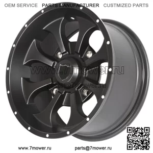 Обод колеса Pro Armor Knight UTV, матовый черный, 14x10, вылет 38 мм, 4/156 (для: Polaris)