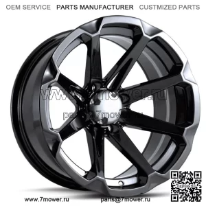 Колеса/диски MSA M12 Diesel UTV, черные, 15 дюймов Polaris RZR 1000 XP (4) (для: Polaris)