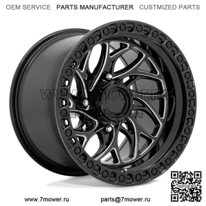 Колеса Fuel Runner 15x10 UTV, черные Polaris RZR 1000 XP (4) (для: Polaris)
