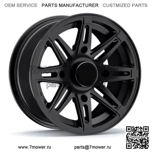 12-дюймовый обод колеса RockTrix RT103 для квадроцикла UTV | 12x7 et10 | 4x156 4/156 | Смещение 4+3 (для: Polaris)