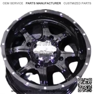 АЛЮМИНИЕВЫЕ КОЛЕСА POLARIS RZR 800 14 ДЮЙМОВ COBRA BLK ATV (НАБОР 4) ПОЖИЗНЕННАЯ ГАРАНТИЯ POL3CA (Для: Polaris)