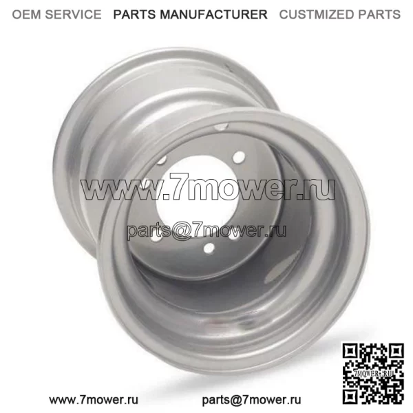 Переднее или заднее колесо AMS, сталь 10x5, 5 10 дюймов AMS122REVISE 0231-0027 10 дюймов 10 дюймов 10 дюймов (для: Polaris)