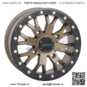 Система 3 SB-4 Beadlock Bronze (6+1) Колеса UTV 14 дюймов Polaris RZR 1000 XP (4) (Для: Polaris)