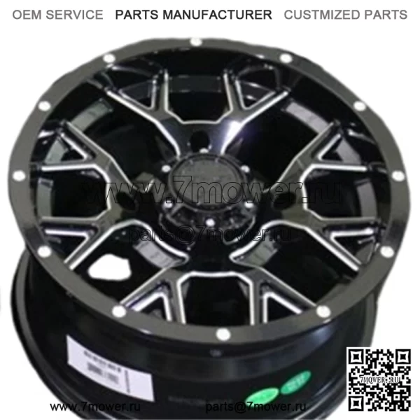 КОЛЕСА POLARIS SPORTSMAN XP1000 14 ДЮЙМОВ С ЧЕРНОЙ ПРОВОЛОКОЙ для квадроциклов/UTV (КОМПЛЕКТ 4) POL1CA (Для: Polaris)