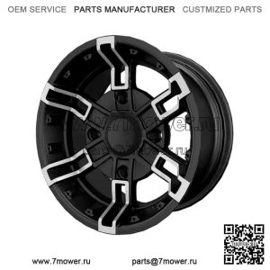 Обод заднего колеса с пряжкой Pro Armor Accent Black 14 x 8 дюймов R14 Polaris 1522545-266 (Для: Polaris)