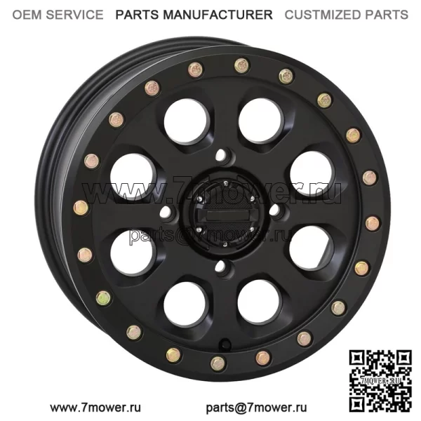 System 3 SB-7 Beadlock 15-дюймовые колеса, черные (6+1) Polaris RZR 1000 XP (4) (для: Polaris)