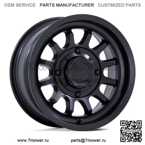 15-дюймовые колеса Black Rhino Rapid, черные Polaris RZR 1000 XP (для: Polaris)