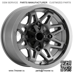 Vision UTV 416 Seven 12x7 4x110 +2,5 мм Металлический обод колеса 12 дюймов (для: Polaris)