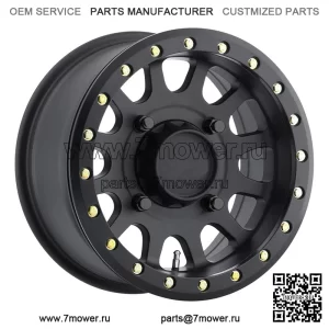 Колеса/диски Beadlock UTV Method 401, черные, 14 дюймов (4+3) Polaris RZR 1000 XP (4) (для: Polaris)