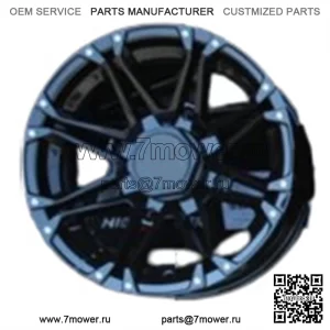 POLARIS SPORTSMAN 450 14-ДЮЙМОВЫЕ АЛЮМИНИЕВЫЕ КОЛЕСА HL3 BLK для квадроциклов / UTV В КОМПЛЕКТЕ (НАБОР 4) POL (Для: Polaris)