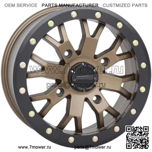 Система 3 SB-4 Beadlock Bronze (4+3) Колеса UTV 14 дюймов Polaris RZR 1000 XP (4) (Для: Polaris)