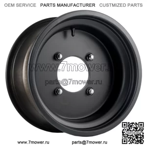 Колеса Douglas Ultimate Sport 15x8 3,5 + 4,5 Matte Black, рисунок грунтозацепов 4/156 (для: Polaris)