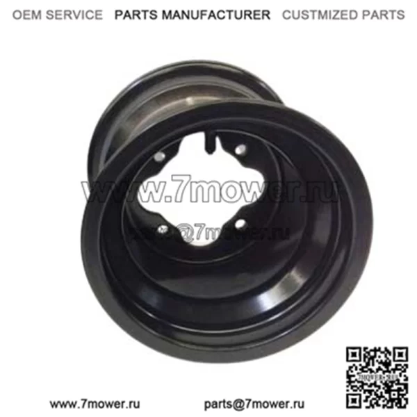 DWT Black A5 ПАРА задних колес для квадроциклов с загнутыми кромками 8 дюймов 8x8 3+5 4/110 Can am DS450 450 (для: Can-Am)