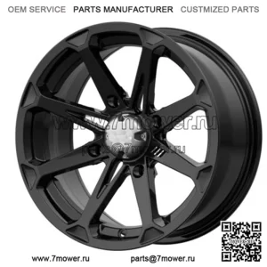 15x7 Offroad M12 DIESEL Gloss Black, диск 4x137 (10 мм) (для: Can-Am)
