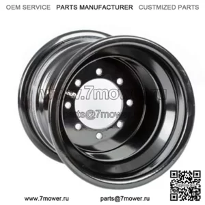 Задние колеса Can Am DS 450 9x8 3+5  Black Rolled Lip (для: Can-Am)