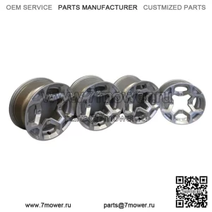 Комплект колес Take Off G2 Can Am Outlander 12 дюймов Silver DPS XT 12x6 12x7,5 4x137 мм