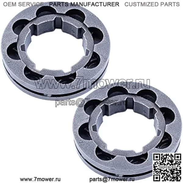 3/8 "8T обод звездочки для Husqvarna 362 365 371 372 385 390 394 395 часть бензопилы, обод звездочки - Image 4