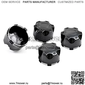 Плоская центральная крышка для Polaris RZR ACE Ranger General Sportsman, черные колпаки ступиц колес KATIMOTO Центральные крышки для Polaris Ranger RZR 800 900 XP 4 Turbo, аксессуары, замена # 1521509-521 (4 шт.)