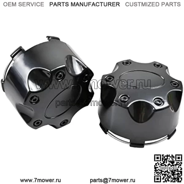 Плоская центральная крышка для Polaris RZR ACE Ranger General Sportsman, черные колпаки ступиц колес KATIMOTO Центральные крышки для Polaris Ranger RZR 800 900 XP 4 Turbo, аксессуары, замена # 1521509-521 (4 шт.) - Image 2