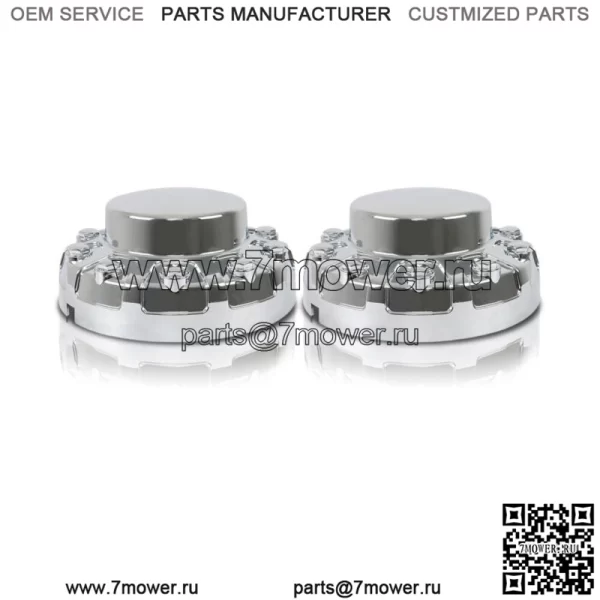2 * колпаки центральной ступицы заднего колеса на 2019 2020 2021 Dodge Ram 4500 5000 Chrome