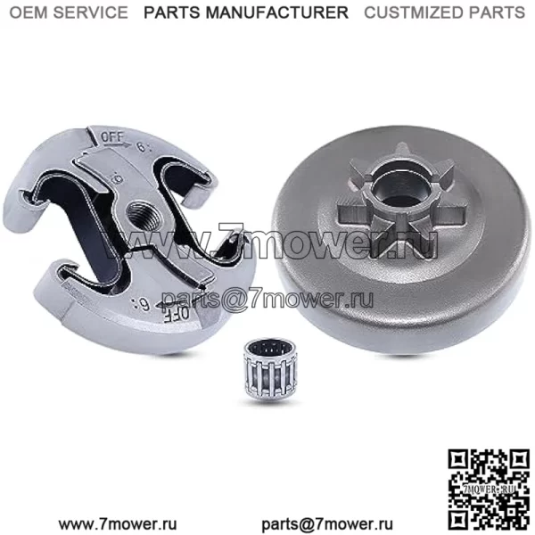 325 "7T подшипник барабана сцепления для бензопилы Husqvarna 455 460 Rancher 537110503, барабан сцепления, узел сцепления, игольчатый подшипник - Image 2