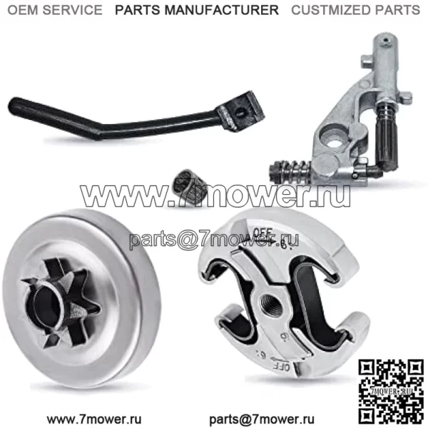 325-7T напорная линия масляного насоса барабана сцепления для Husqvarna 455 460 часть масляного насоса, барабан сцепления, сцепление, масляный насос, подшипник сцепления, линия давления масла