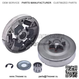 Комплект барабана сцепления Spur Sprocket для бензопилы MS271 MS291 MS 291 271 .325-7T части