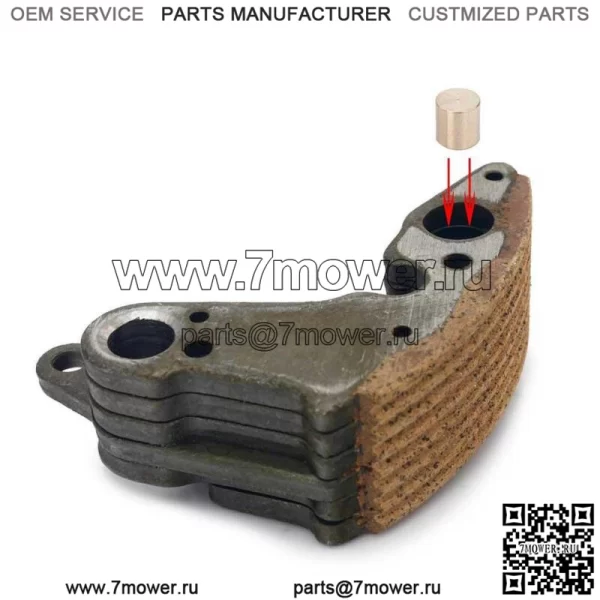 Комплект заглушек мокрого сцепления для Yamaha Rhino 660 YXR660F 04-07 Grizzly 660 YFM660F 02-08 - Image 2