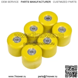 Ролики/грузики вариатора 19х17 - 10,00г, 6 шт, Aprilia/Derbi/Piaggio/Vespa 125-150