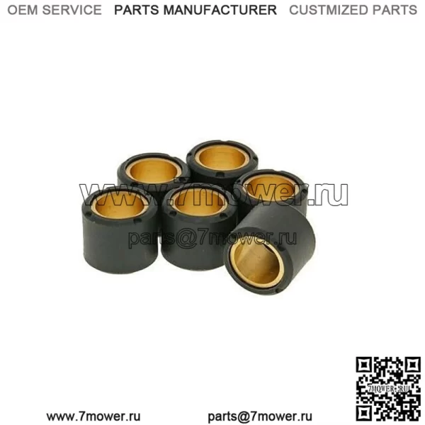 Peugeot Speedfight 2 100 15,0 г 18x14 мм Комплект роликов вариатора (6)