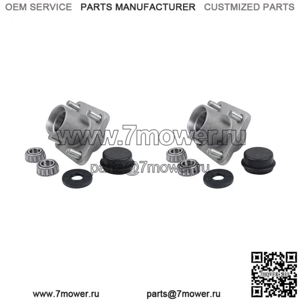 2 ступицы передних колес в сборе для гольф-кара EZGO TXT/Medalist G&E 2001-Up - Image 2