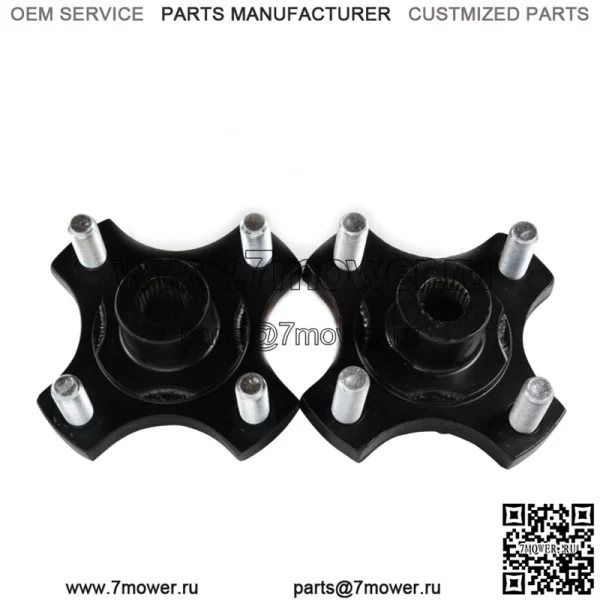 2X EZGO RXV фланцевая пластина ступицы заднего колеса для электрической тележки для гольфа 08+ 604112 615604 - Image 2