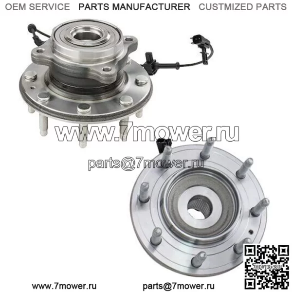 Для 2011-2019 Silverado 3500 HD Комплект подшипников ступицы колеса Detroit Axle 63741ZS (Для: Silverado 3500 HD)
