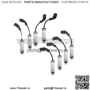 OEM-комплект проводов для свечей зажигания 9748UU с теплозащитным экраном для LS3, LS7, LS9 Chevy GMC (для: более одного автомобиля)