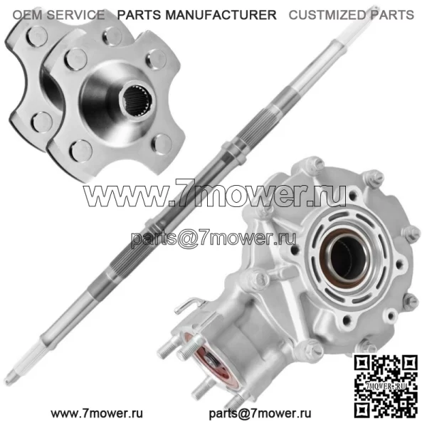 Комплект заднего дифференциала, оси и ступиц Honda TRX300FW Fourtrax 300 1988-1995 (Для: Honda) - Image 2