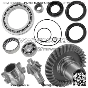 Полный комплект заднего дифференциала для Yamaha Rhino 660 YXR660F 4X4 2004-2007 гг. (Для: Yamaha Rhino 660 2006 г.)