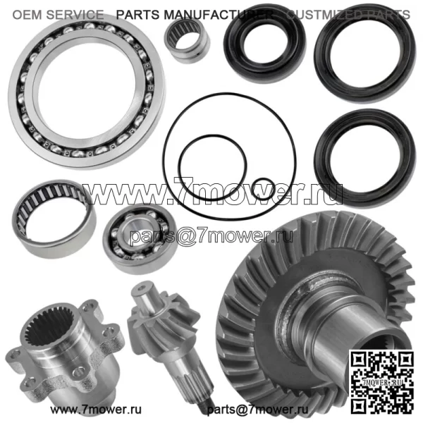 Полный комплект заднего дифференциала для Yamaha Rhino 660 YXR660F 4X4 2004-2007 гг. (Для: Yamaha Rhino 660 2006 г.)