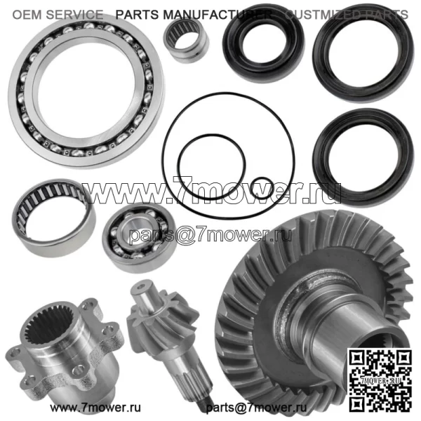 Полный комплект заднего дифференциала для Yamaha Rhino 660 YXR660F 4X4 2004-2007 гг. (Подходит: Yamaha Rhino 660)