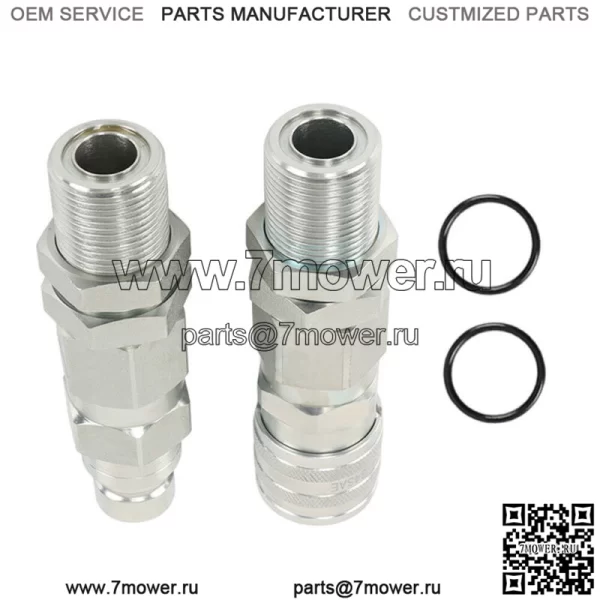 Для John Deere 35G 50C 260 325 CT332 Гидравлическая быстроразъемная муфта KV13884 AT312877 - Image 3