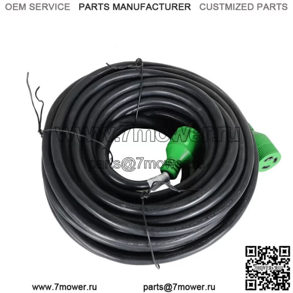 Удлинитель генератора с 3 контактами на 30 А, 100 футов NEMA L5-30P/L5-30R, 125 В - Image 3