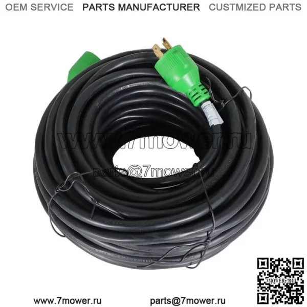 Удлинитель генератора с 3 контактами на 30 А, 100 футов NEMA L5-30P/L5-30R, 125 В - Image 4