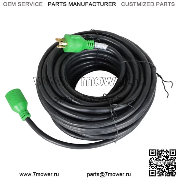 Удлинитель генератора с 3 контактами на 30 А, 100 футов NEMA L5-30P/L5-30R, 125 В - Image 5
