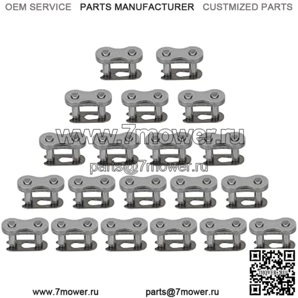 420 Master Link приводной цепи для Coleman CT200U CT200U-EX BT200X Baja Warrior Massimo MB200 MB165 Mini Bike XR CRF50 SSR 110 125cc TaoTao Coolster Apollo ATV 4 Wheeler Quad Go Kart Pit Dirt Bike