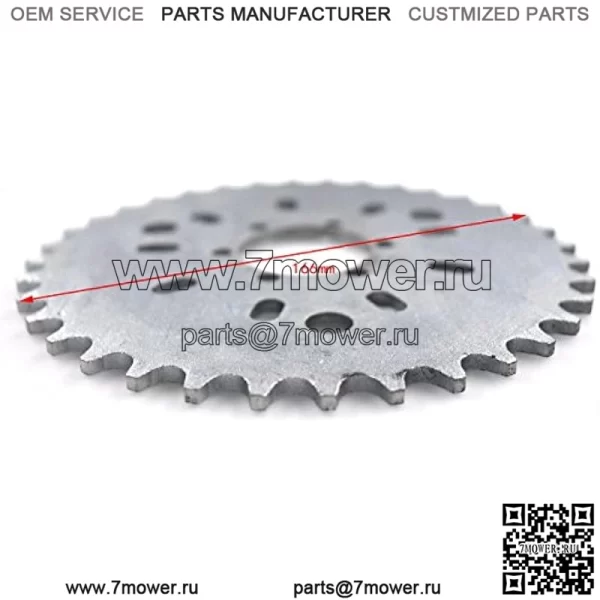 JRL Колесная звездочка 40T 40Tooth Моторизованный газовый велосипед 50cc 60cc 80cc - Image 2
