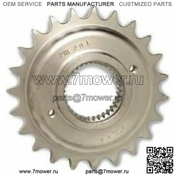PBI, 23 зуба, 0,5 дюйма, смещенная звездочка коробки передач Harley Sportster Dyna Touring FXST (Для: Harley-Davidson)