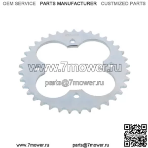 Звездочка для Polaris Predator 500 2003 - 2007 Задняя серебристая звездочка 37 зубьев